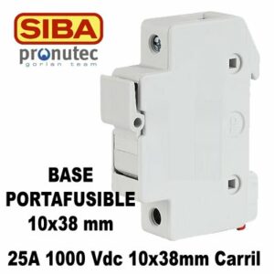 BASE PORTAFUSIBLE 10x38 mm (ACCFUS0001)
