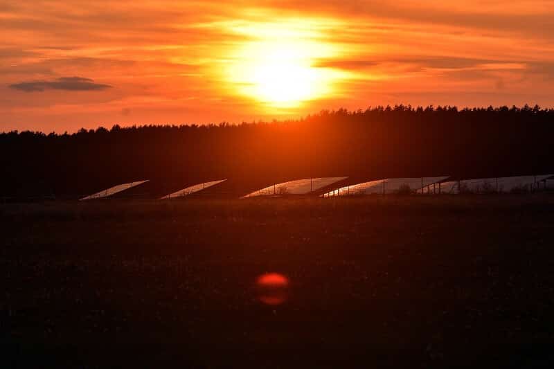 orientacion sol paneles solares