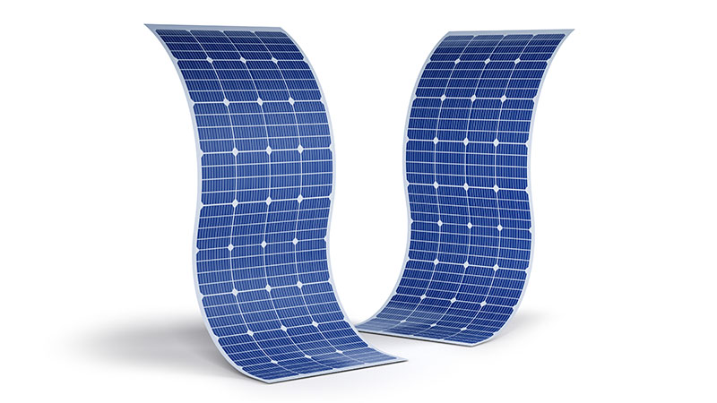 ¿Qué son los paneles solares flexibles?