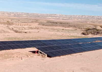 Proyecto Bombeo solar (riego solar viñedo)