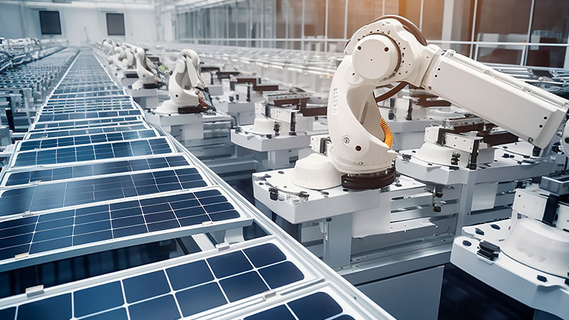 Energía solar y automatización industrial