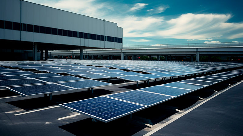 Sistemas solares para grandes industrias